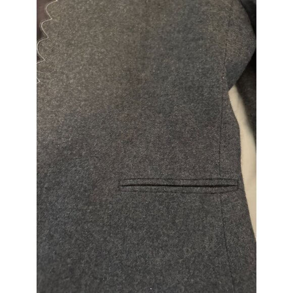 Vtg Y2k The Limited Womens Wool Scalloped Edge  Blazer Jacket Sz10 Whimsygoth - Picture 4 of 9